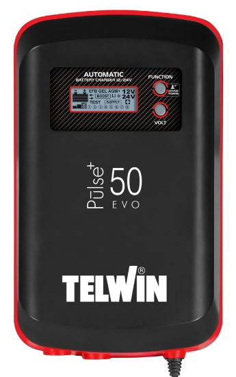 Obrázok z Microprocesorová nabíjačka Pulse 50 EVO Telwin